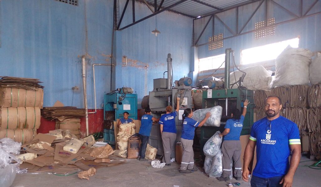 Cooperativas de catadores abrem às portas para o projeto ReciclaON